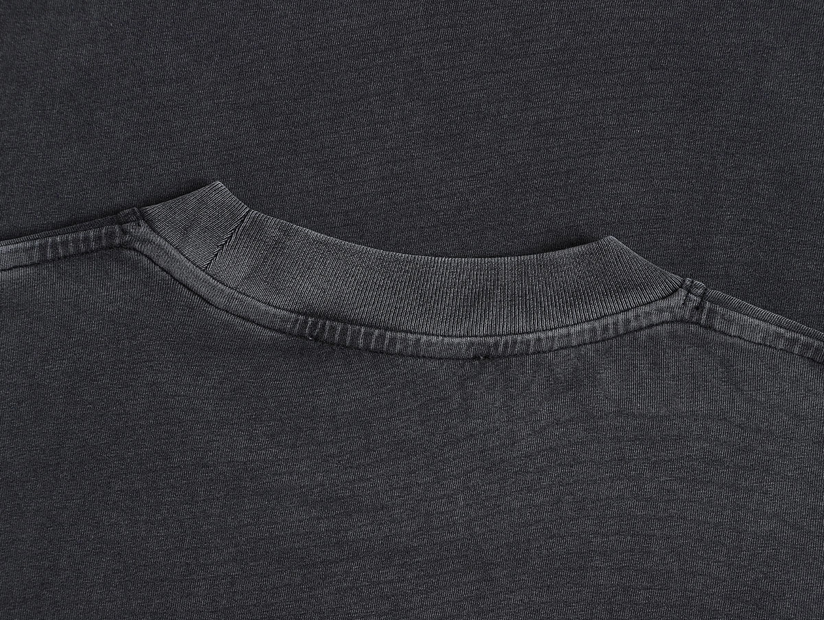 250 GSM LOOSE FIT 'WASH GRAY' T-SHIRT