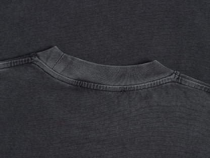 250 GSM LOOSE FIT 'WASH GRAY' T-SHIRT