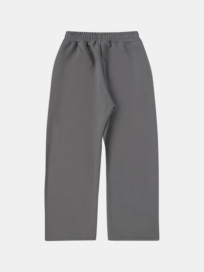 500 GSM LOOSE FIT WIDE LEG 'STONE' SWEATPANT