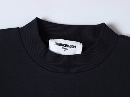 630 GSM BOXY CROPPED FIT 'NAVY BLUE' CREWNECK