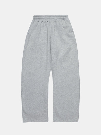 480 GSM FLEECE SABRE 'FLOWER GRAY' SWATPANTS