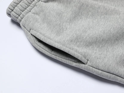 480 GSM FLEECE SABRE 'FLOWER GRAY' SWATPANTS
