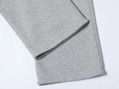 480 GSM FLEECE SABRE 'FLOWER GRAY' SWATPANTS