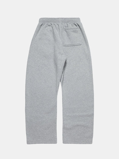 480 GSM FLEECE SABRE 'FLOWER GRAY' SWATPANTS