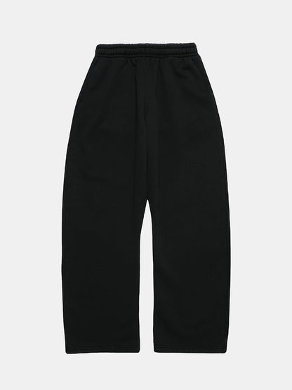 480 GSM FLEECE SABRE 'BLACK' SWATPANTS