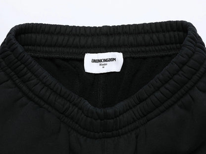480 GSM FLEECE SABRE 'BLACK' SWATPANTS
