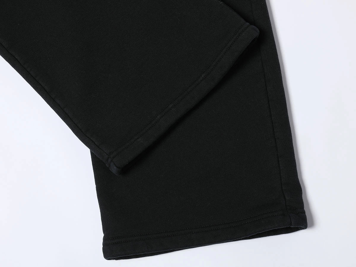 480 GSM FLEECE SABRE 'BLACK' SWATPANTS