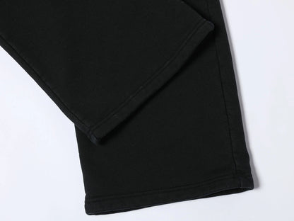 480 GSM FLEECE SABRE 'BLACK' SWATPANTS