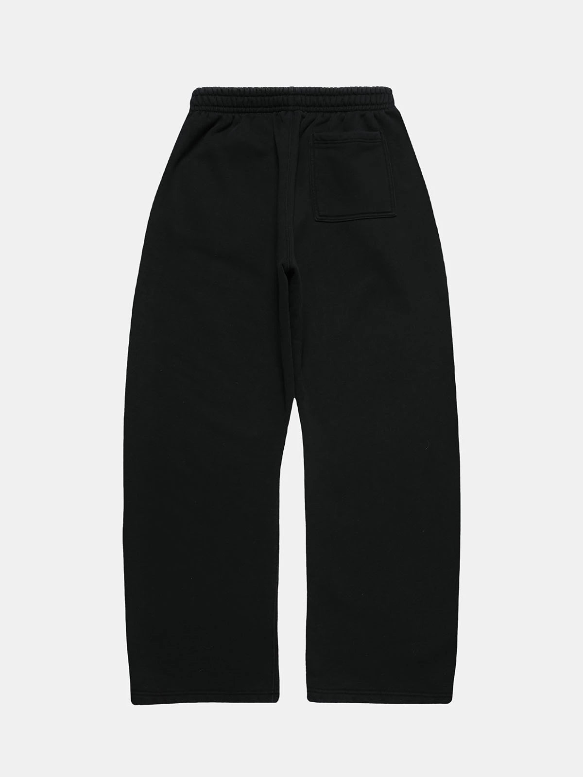 480 GSM FLEECE SABRE 'BLACK' SWATPANTS