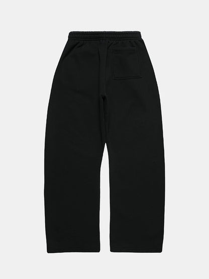 480 GSM FLEECE SABRE 'BLACK' SWATPANTS