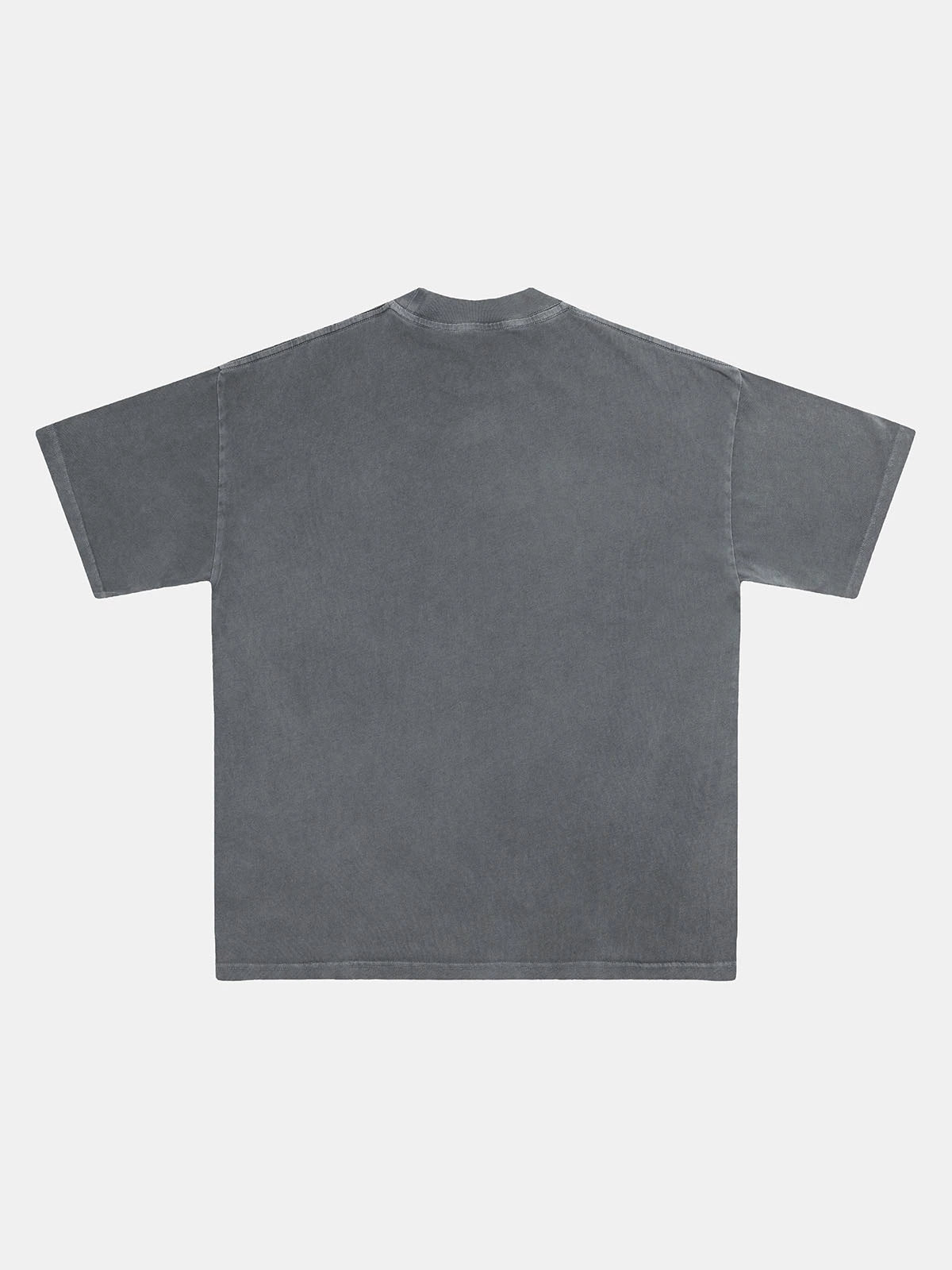 220 GSM LOOSE FIT 'WASHED GRAY' T-SHIRT