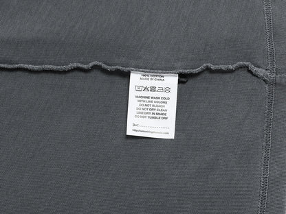 220 GSM LOOSE FIT 'WASHED GRAY' T-SHIRT