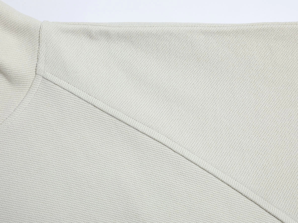 480 GSM RAGLAN BOXY CROPPED FIT 'OFF WHITE' HOODIE