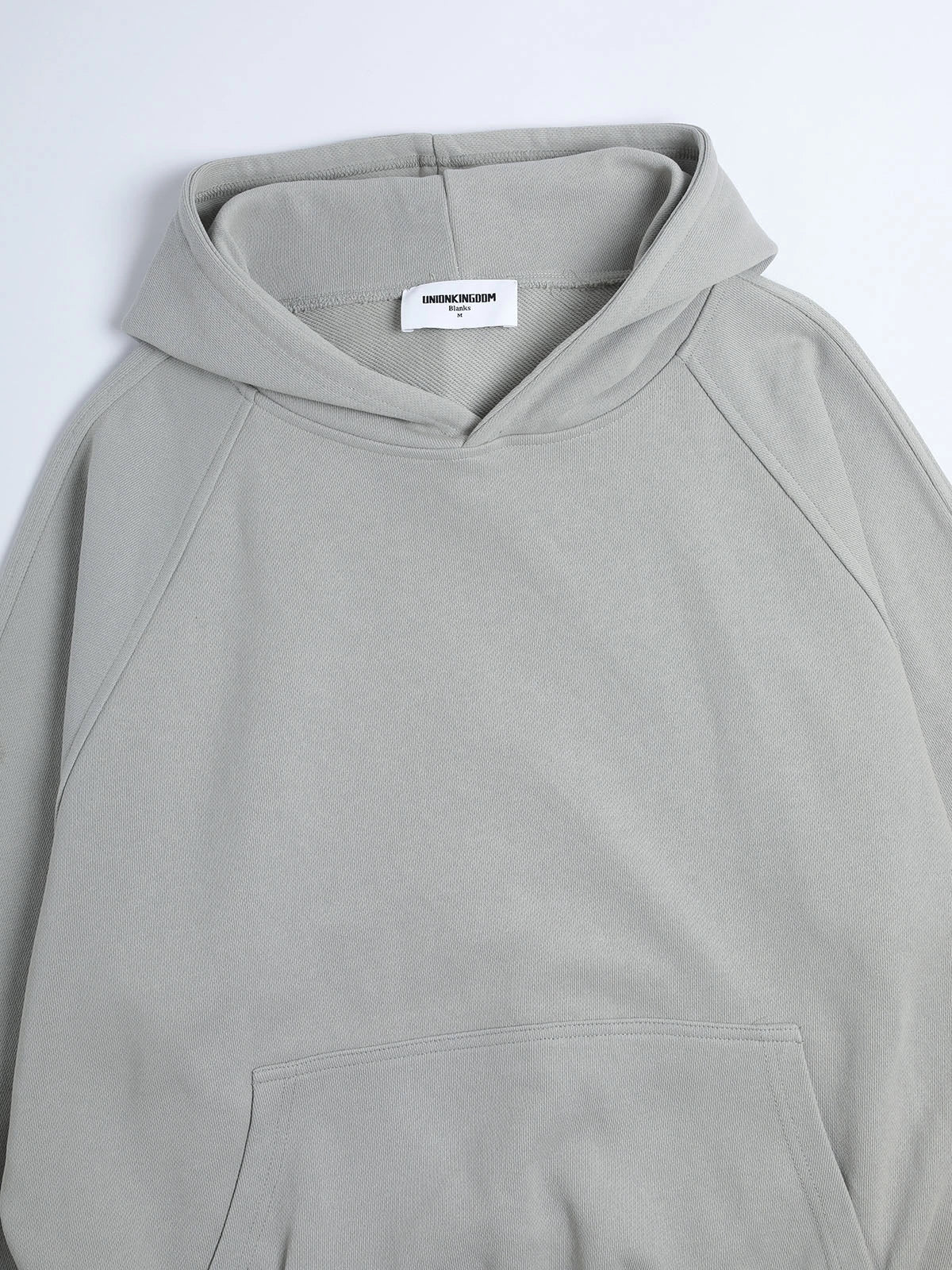 480 GSM RAGLAN BOXY CROPPED FIT 'SMOKE' HOODIE