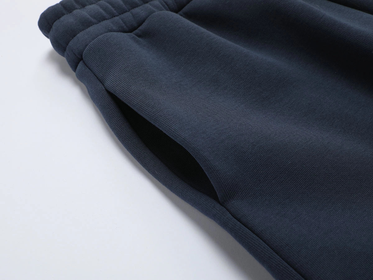 500 GSM LOOSE FIT WIDE LEG 'NAVY BLUE' SWEATPANT