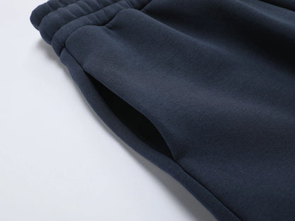 500 GSM LOOSE FIT WIDE LEG 'NAVY BLUE' SWEATPANT
