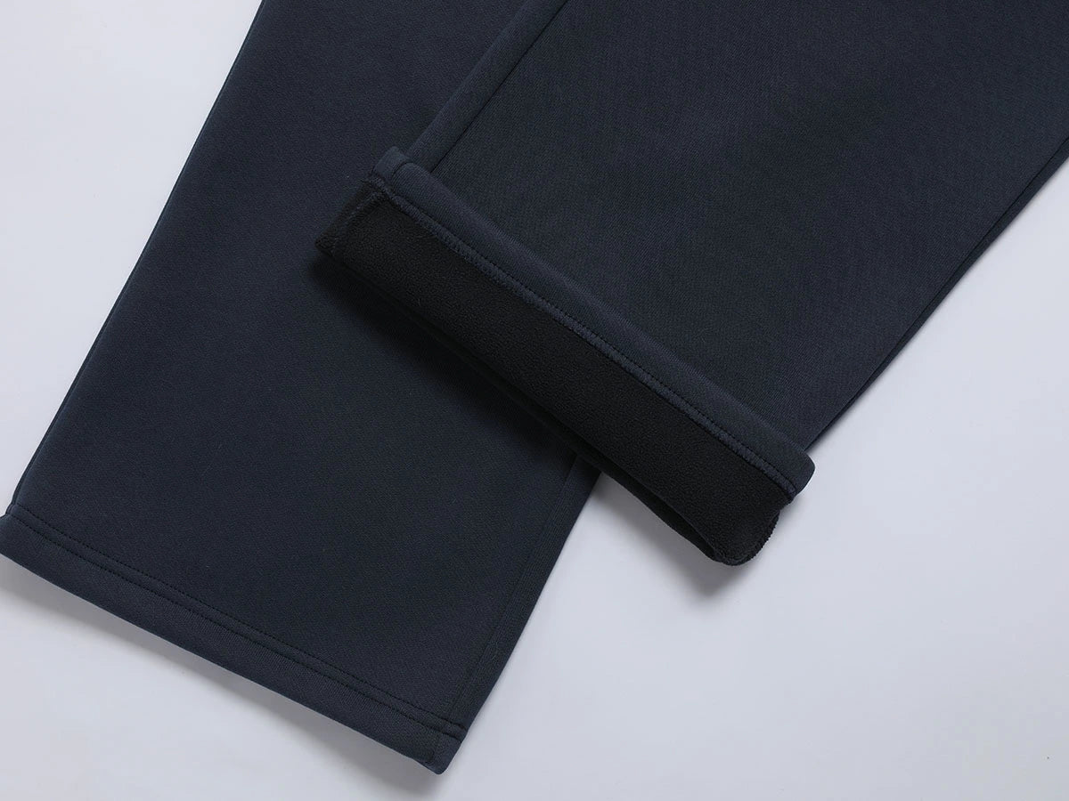 500 GSM LOOSE FIT WIDE LEG 'NAVY BLUE' SWEATPANT