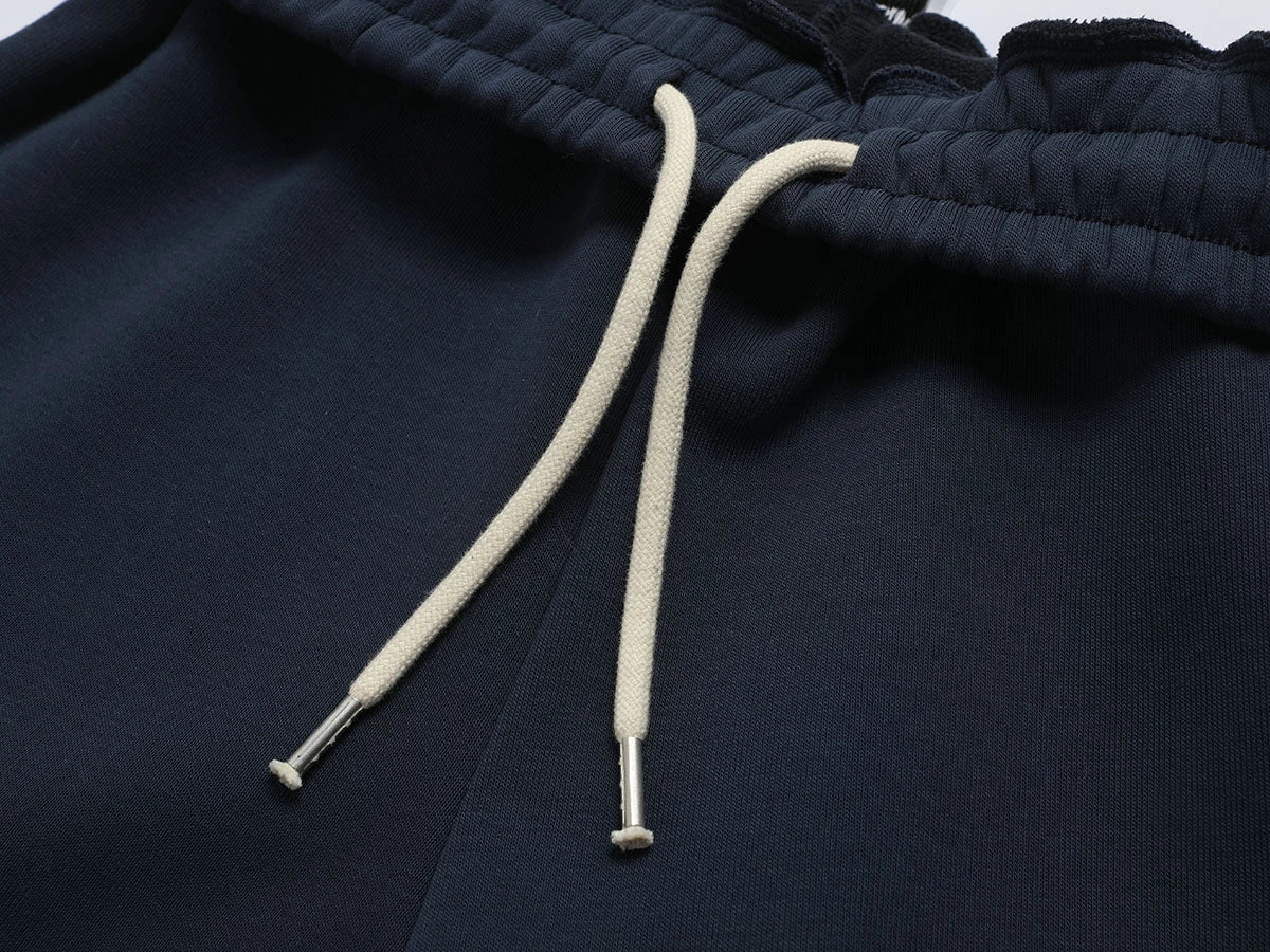 500 GSM LOOSE FIT WIDE LEG 'NAVY BLUE' SWEATPANT