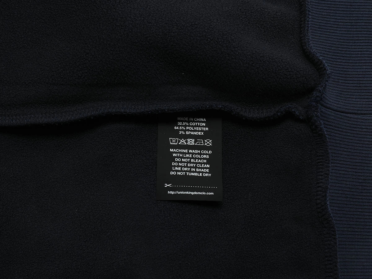 500 GSM LOOSE FIT WIDE LEG 'NAVY BLUE' SWEATPANT