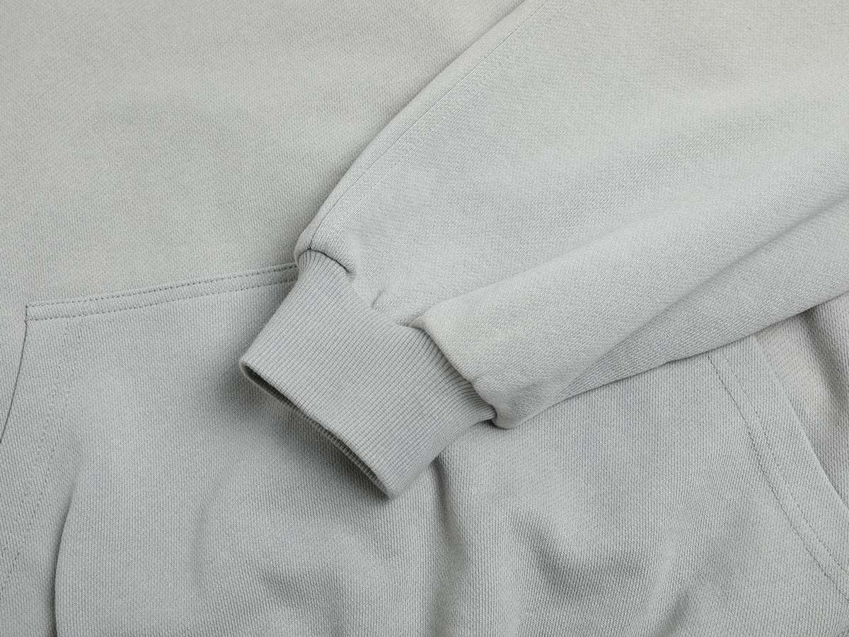 480 GSM RAGLAN BOXY CROPPED FIT 'SMOKE' HOODIE