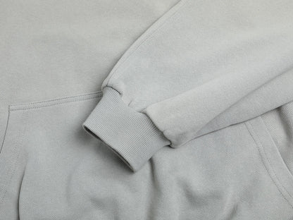 480 GSM RAGLAN BOXY CROPPED FIT 'SMOKE' HOODIE