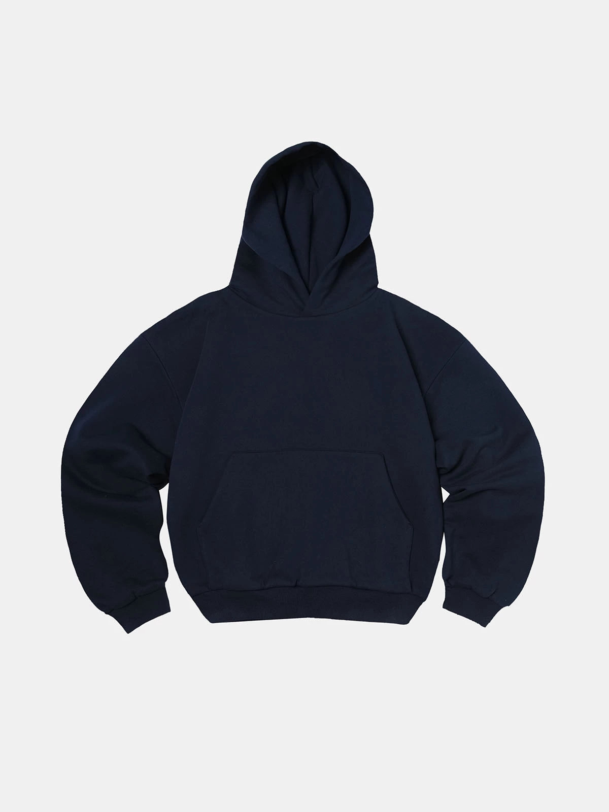 1000 GSM DOUBLE-LAYER 'NAVY BLUE' HOODIE