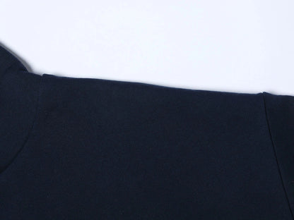 1000 GSM DOUBLE-LAYER 'NAVY BLUE' HOODIE