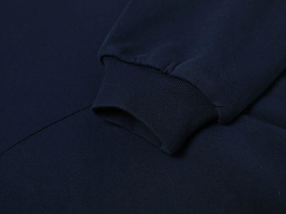 1000 GSM DOUBLE-LAYER 'NAVY BLUE' HOODIE