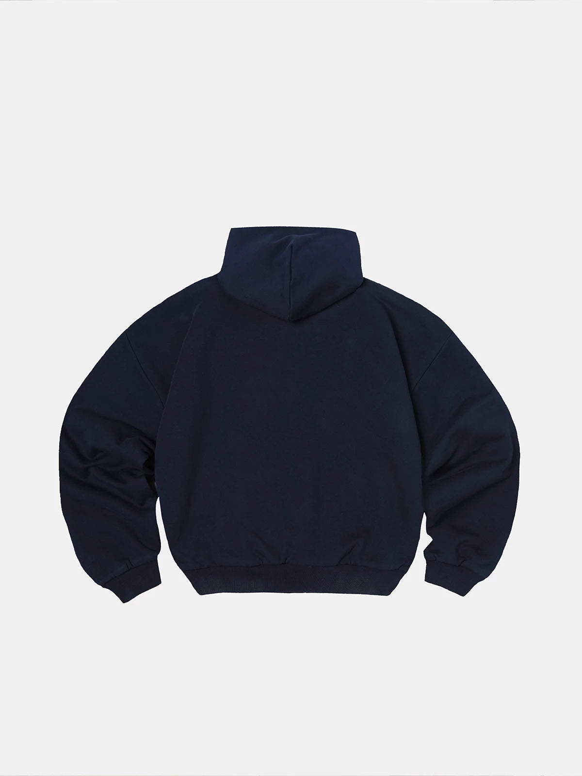 1000 GSM DOUBLE-LAYER 'NAVY BLUE' HOODIE