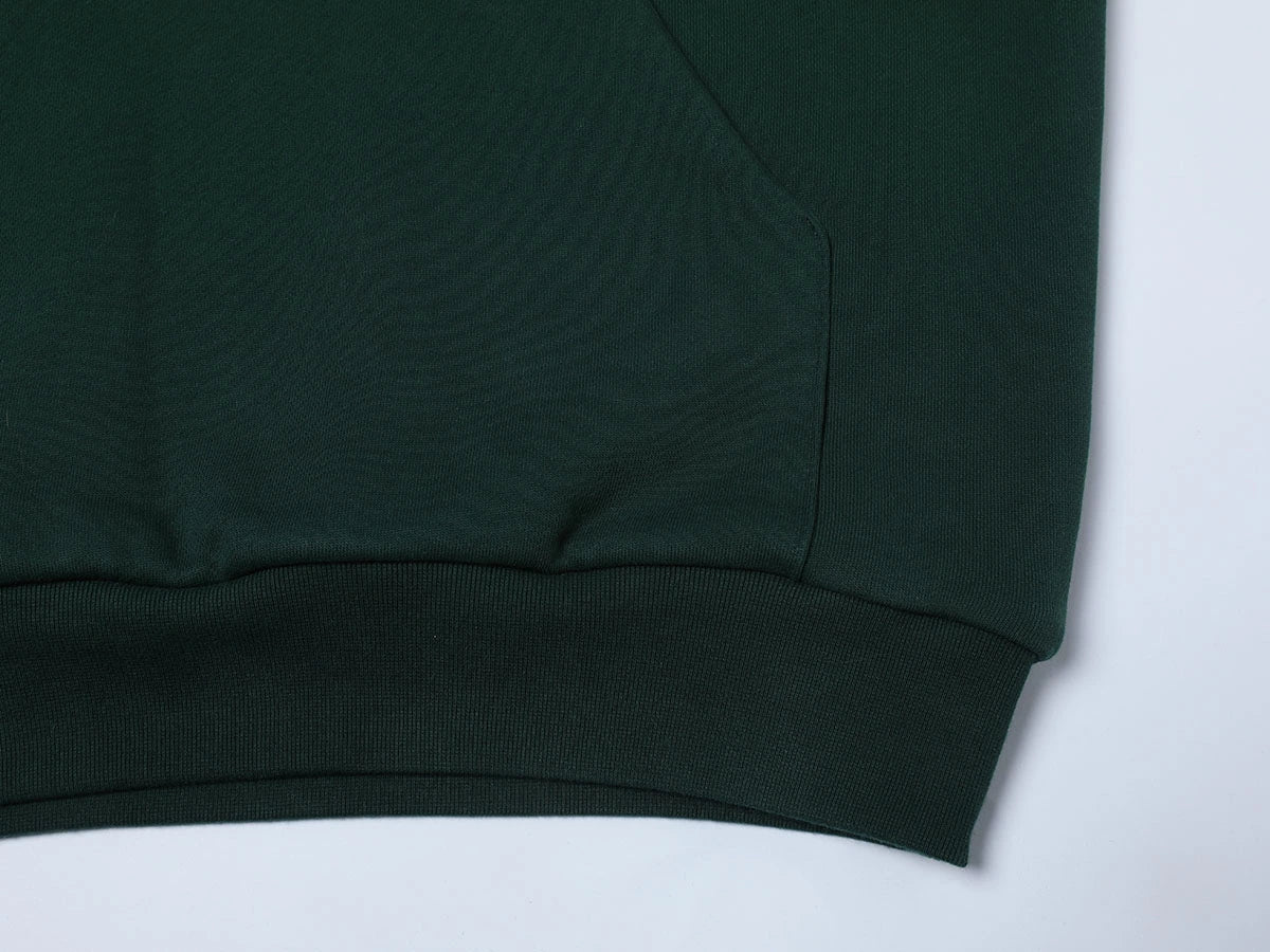 1000 GSM DOUBLE-LAYER 'GREEN' HOODIE