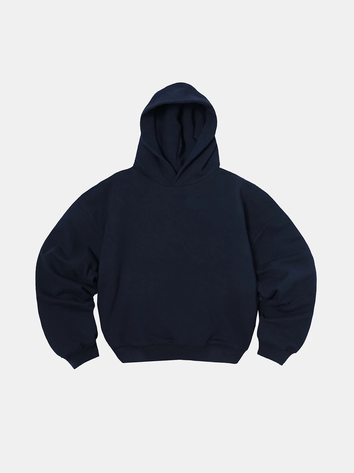 1000 GSM DOUBLE-LAYER 'NAVY BLUE' HOODIE