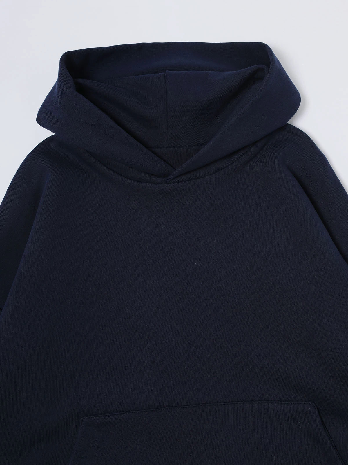 1000 GSM DOUBLE-LAYER 'NAVY BLUE' HOODIE