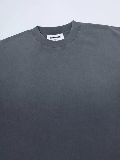 250 GSM LOOSE FIT ' WASHED DARY GRAY' T-SHIRT