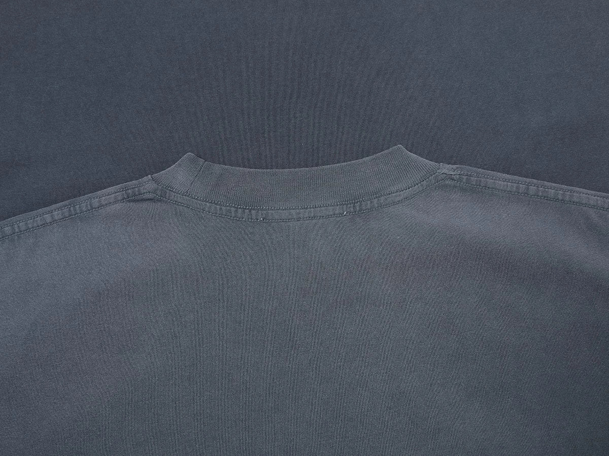 250 GSM LOOSE FIT ' WASHED DARY GRAY' T-SHIRT