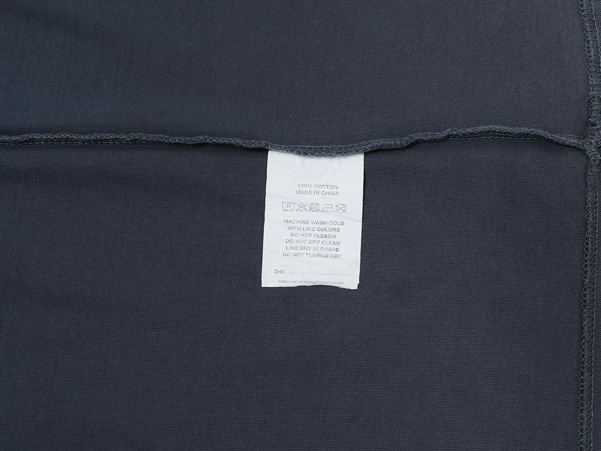 250 GSM LOOSE FIT ' WASHED DARY GRAY' T-SHIRT