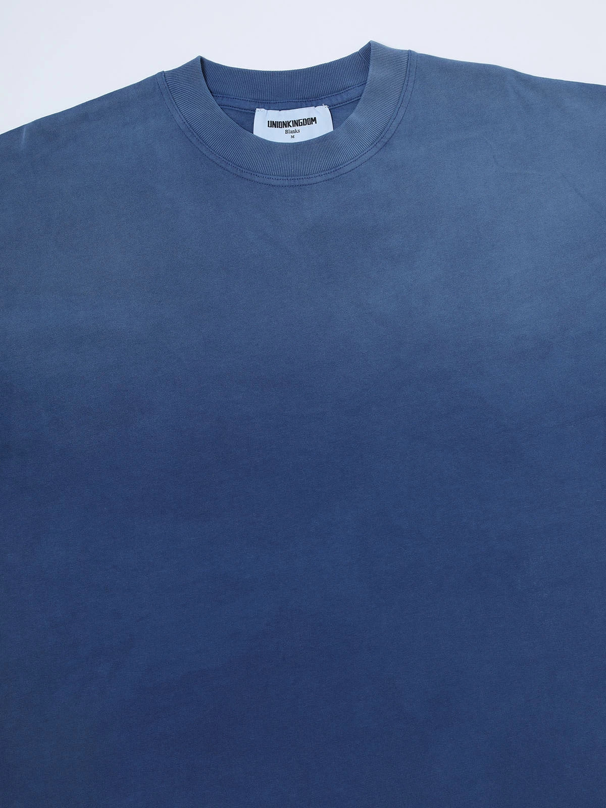 250 GSM LOOSE FIT ' WASHED BLUE' T-SHIRT