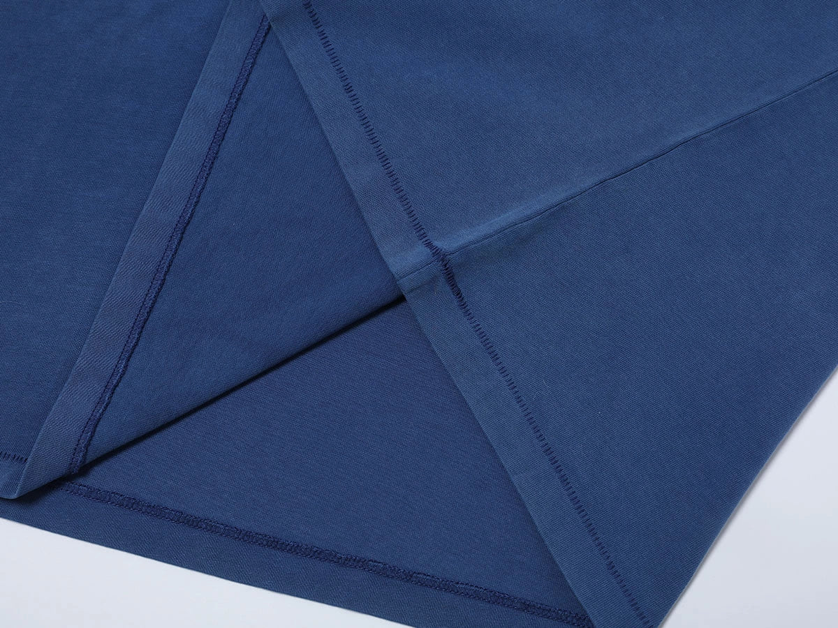 250 GSM LOOSE FIT ' WASHED BLUE' T-SHIRT