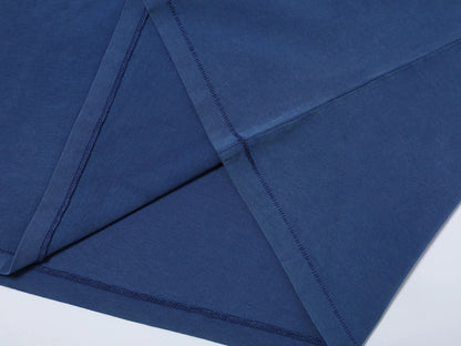 250 GSM LOOSE FIT ' WASHED BLUE' T-SHIRT