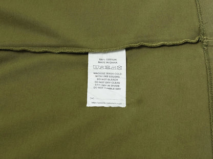 250 GSM LOOSE FIT 'WASHED MOSS GREEN' T-SHIRT