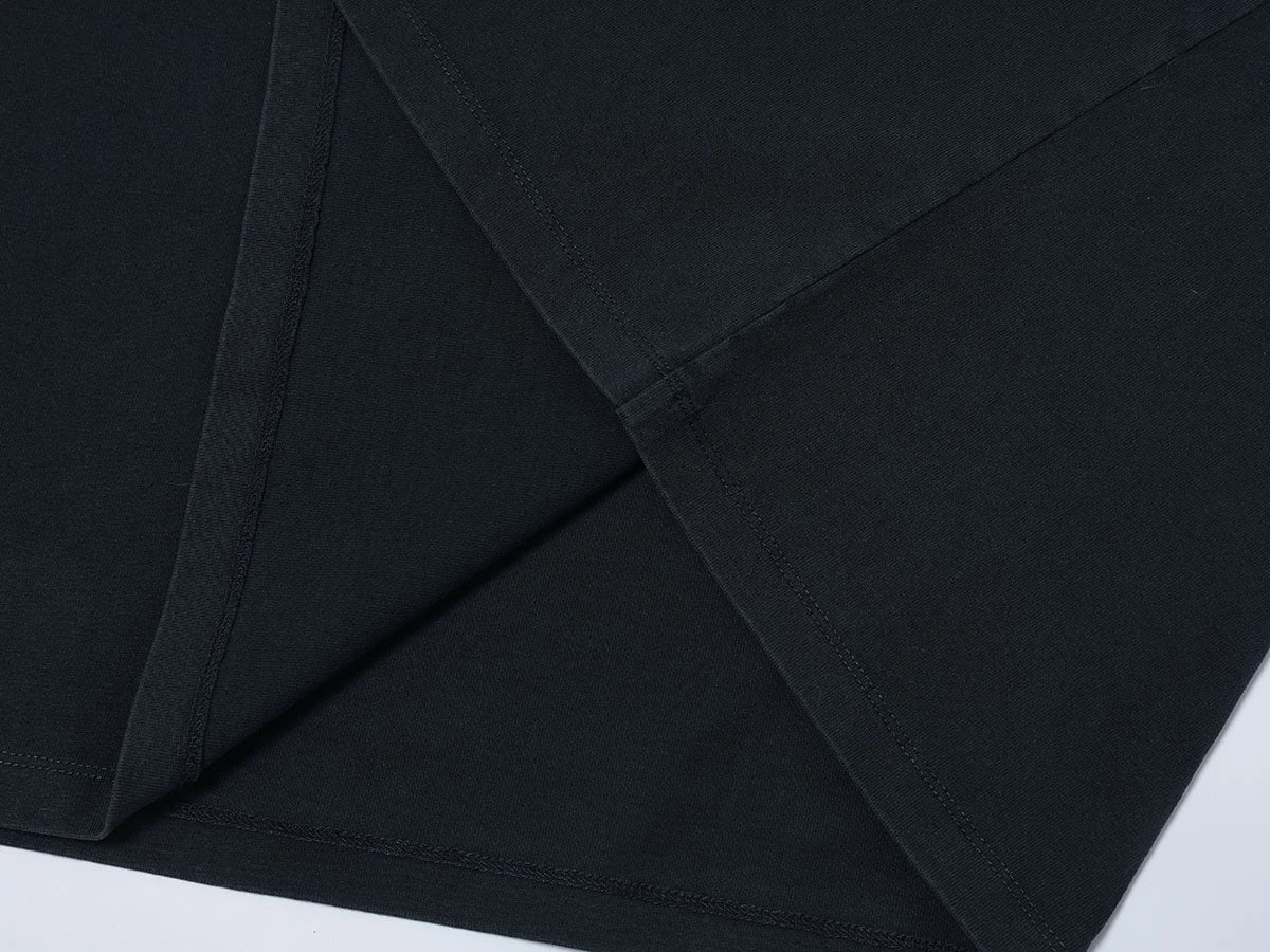 320 GSM BOXY CROPPED 'WASHED NAVY BLUE'  T-SHIRT