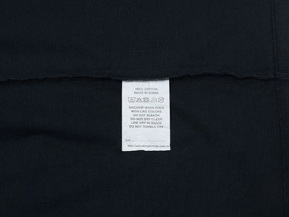 320 GSM BOXY CROPPED 'WASHED NAVY BLUE'  T-SHIRT