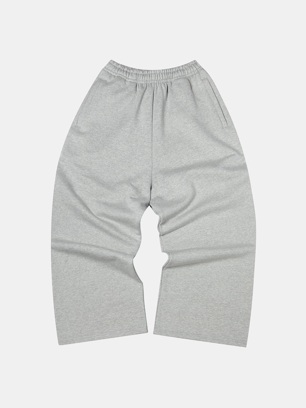 600 GSM BAGGY FIT 'FLOWER GRAY' PANTS