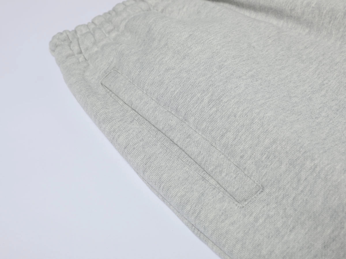 600 GSM BAGGY FIT 'FLOWER GRAY' PANTS