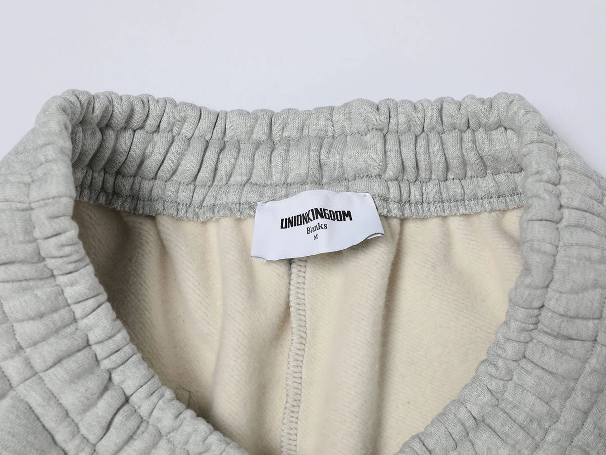 600 GSM BAGGY FIT 'FLOWER GRAY' PANTS