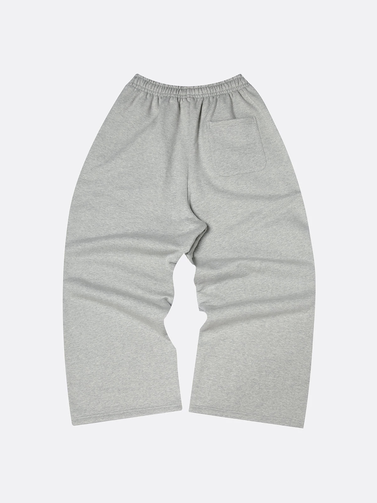 600 GSM BAGGY FIT 'FLOWER GRAY' PANTS