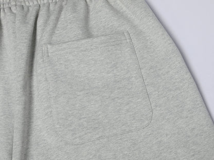 600 GSM BAGGY FIT 'FLOWER GRAY' PANTS