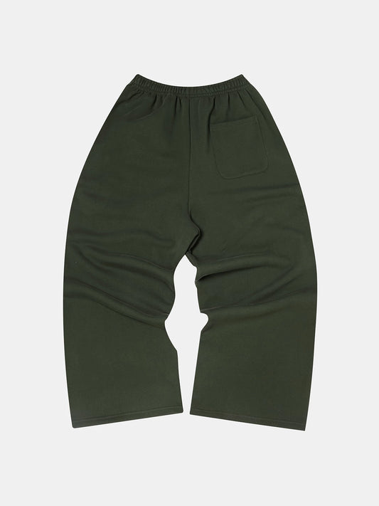 600 GSM BAGGY FIT 'OLIVE' PANTS
