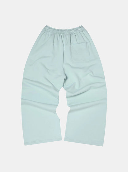 600 GSM BAGGY FIT 'LIGHT BULE' PANTS