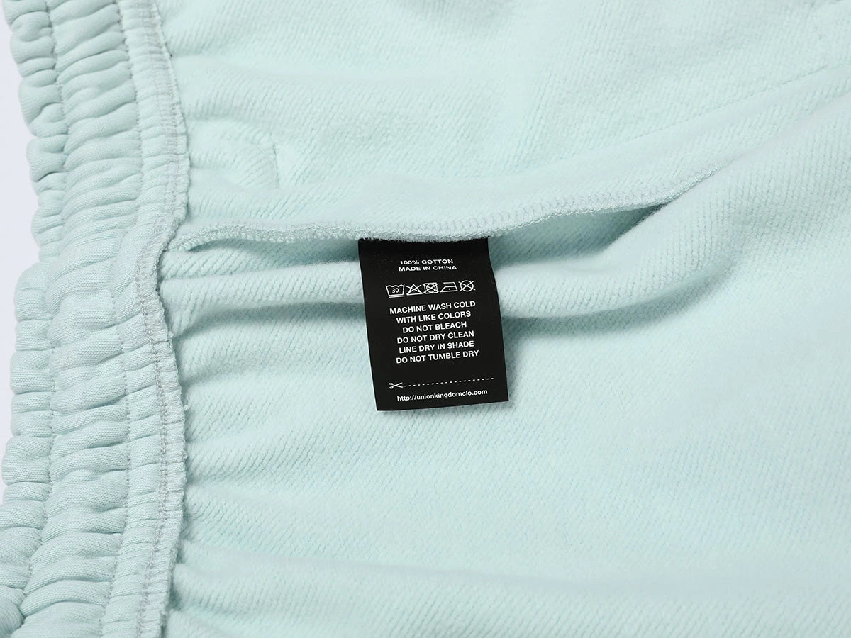 600 GSM BAGGY FIT 'LIGHT BULE' PANTS