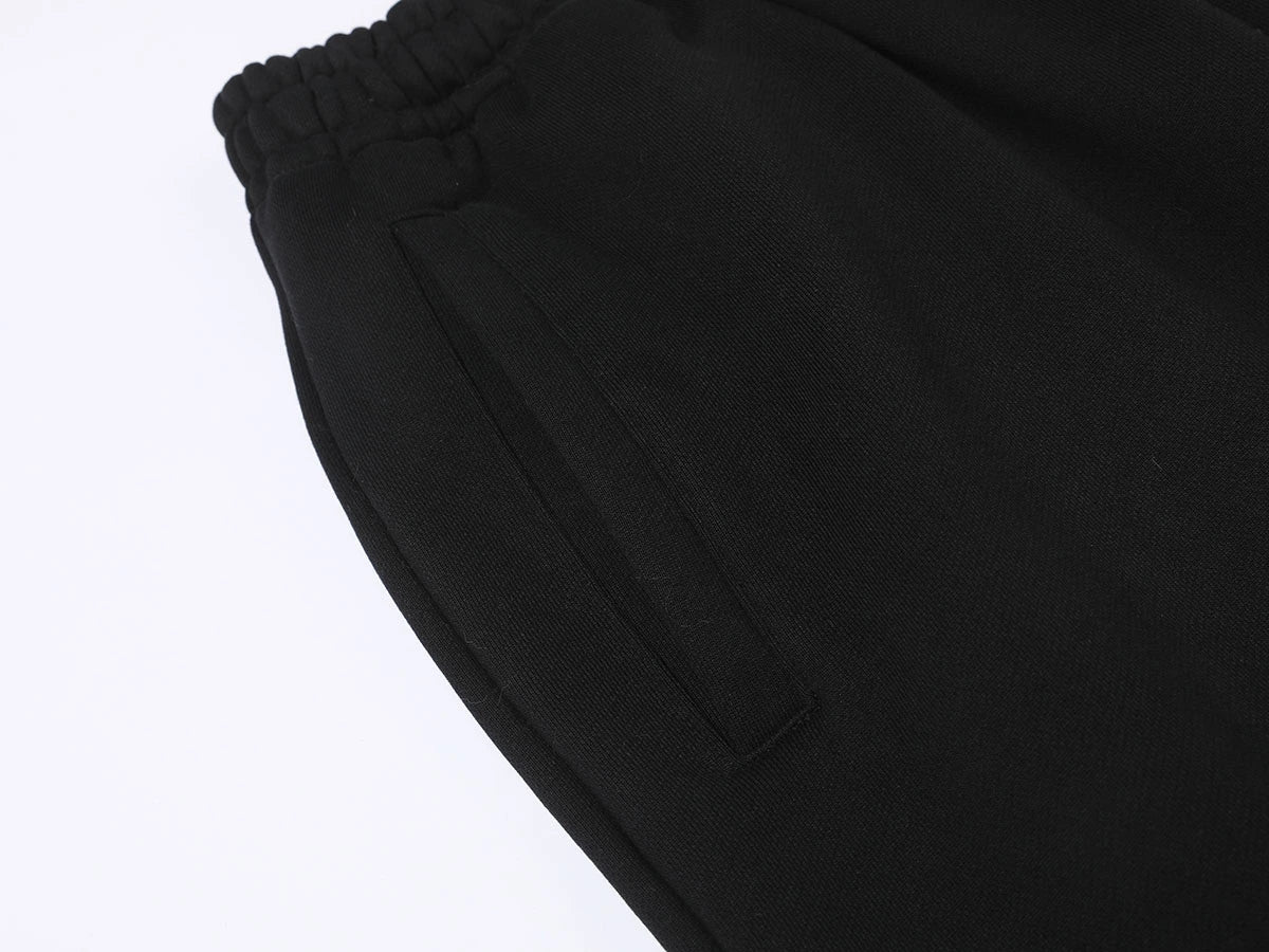 600 GSM BAGGY FIT 'BLACK' PANTS